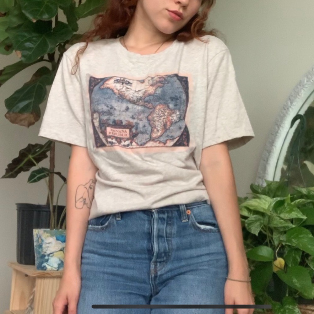 Vintage Map T-shirt